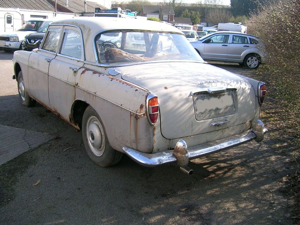 1960 Rover Pb5 1960 Rover P5 3 Litre Mark 1 Historic Restoration Project For Sale ...