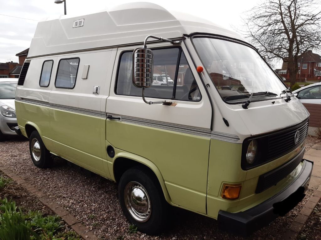 Vw T25 Volkswagen Camping Van For Sale 1984 Volkswagen T25 White