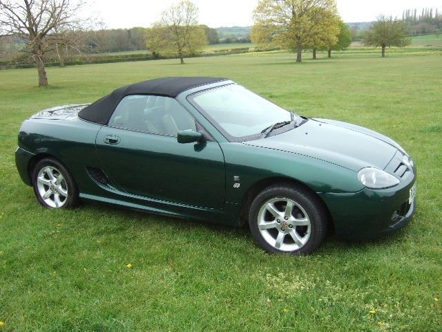 2002 MG TF Stepspeed automatic, Metallic British Racing Green, only ...