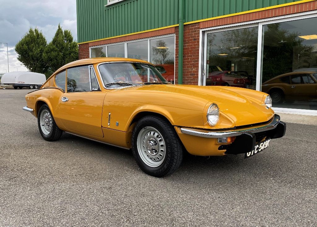 1971 Triumph GT6 in Saffron Yellow For Sale | Classic Cars and Campers