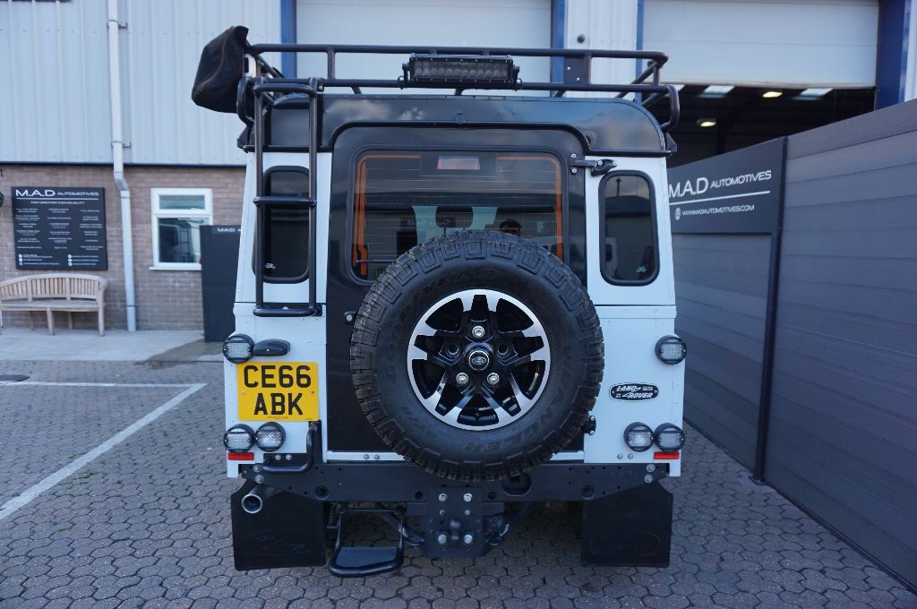 Defender Previous 2015 Rear View 2016 (66) Landrover Defender 110 2.2 Tdci 6spd Adventure Ltd Edn For ...