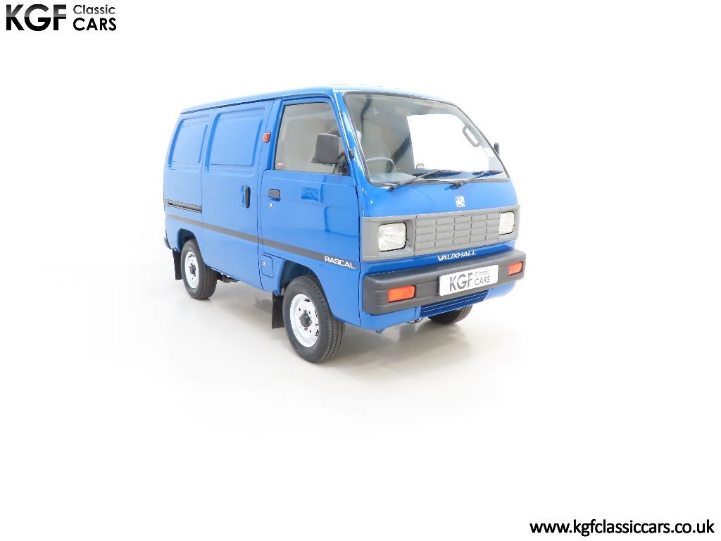 Vauxhal Rascal Van A Naughty Little Vauxhall Rascal Van with Just 23,763 Miles from New ...