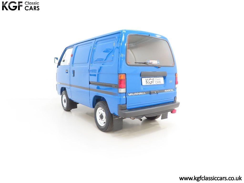 A Naughty Little Vauxhall Rascal Van with Just 23,763 Miles from New ...