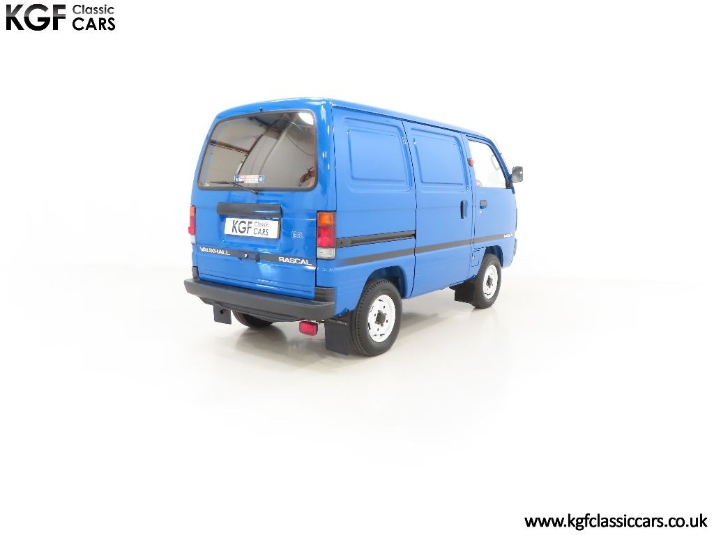 Little Rascal Van A Naughty Little Vauxhall Rascal Van with Just 23,763 Miles from New ...