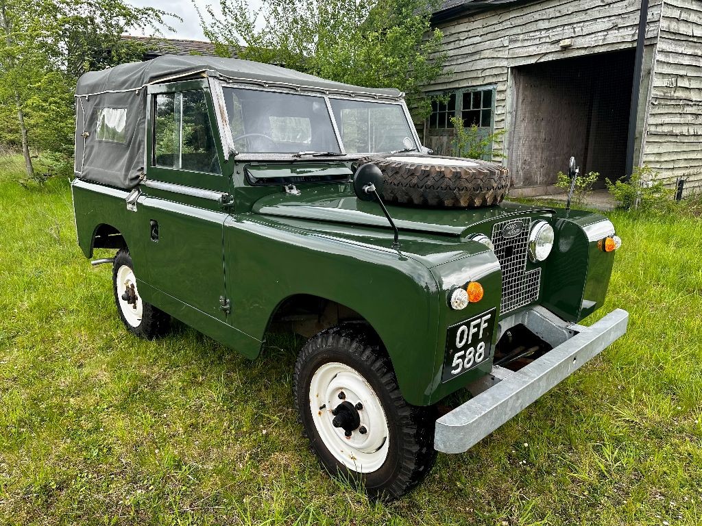1962 Series IIa 88in petrol soft top galv chassis rebuild For Sale ...