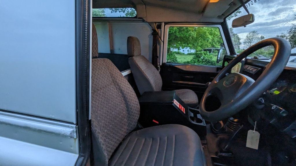 Land Rover Defender 90 Van 2005 TD5 1 PREV OWNER #623 Zambezi Silver ...