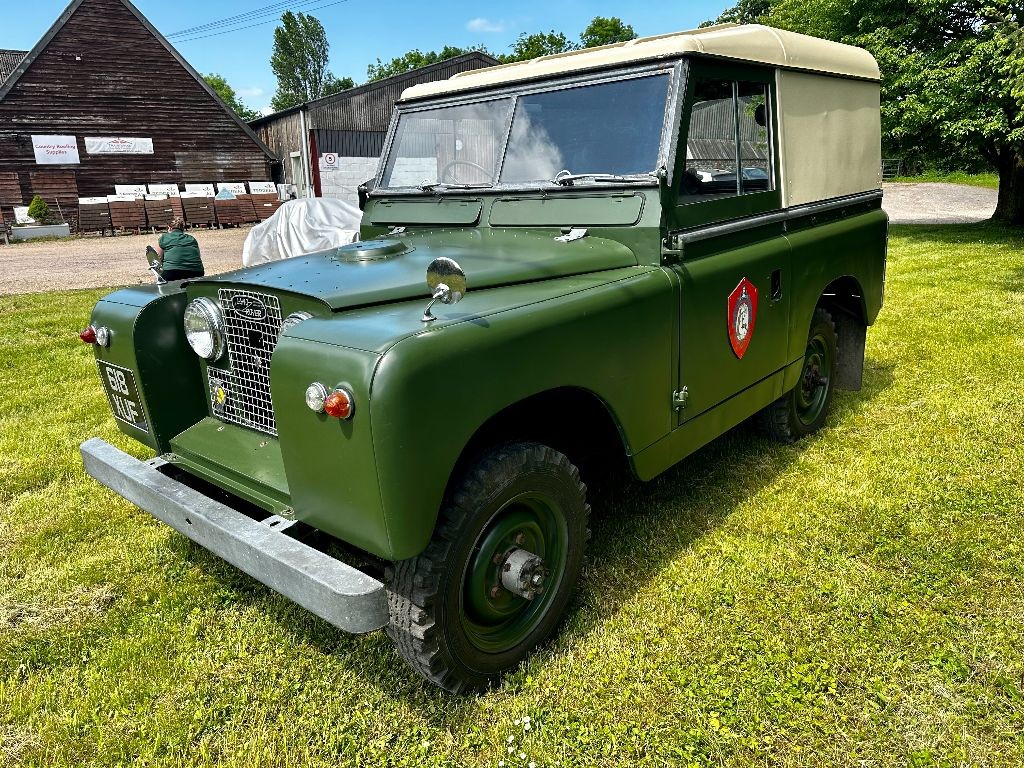 superb 1961 land rover series II 88in petrol hardtop 27000m ex ...