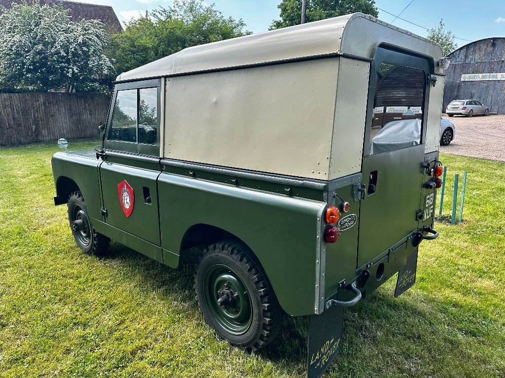 superb 1961 land rover series II 88in petrol hardtop 27000m ex ...