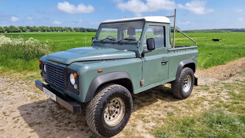 Land Rover Defender 90 Pick Up Puma TDCi 2007 Keswick Green Cherished ...