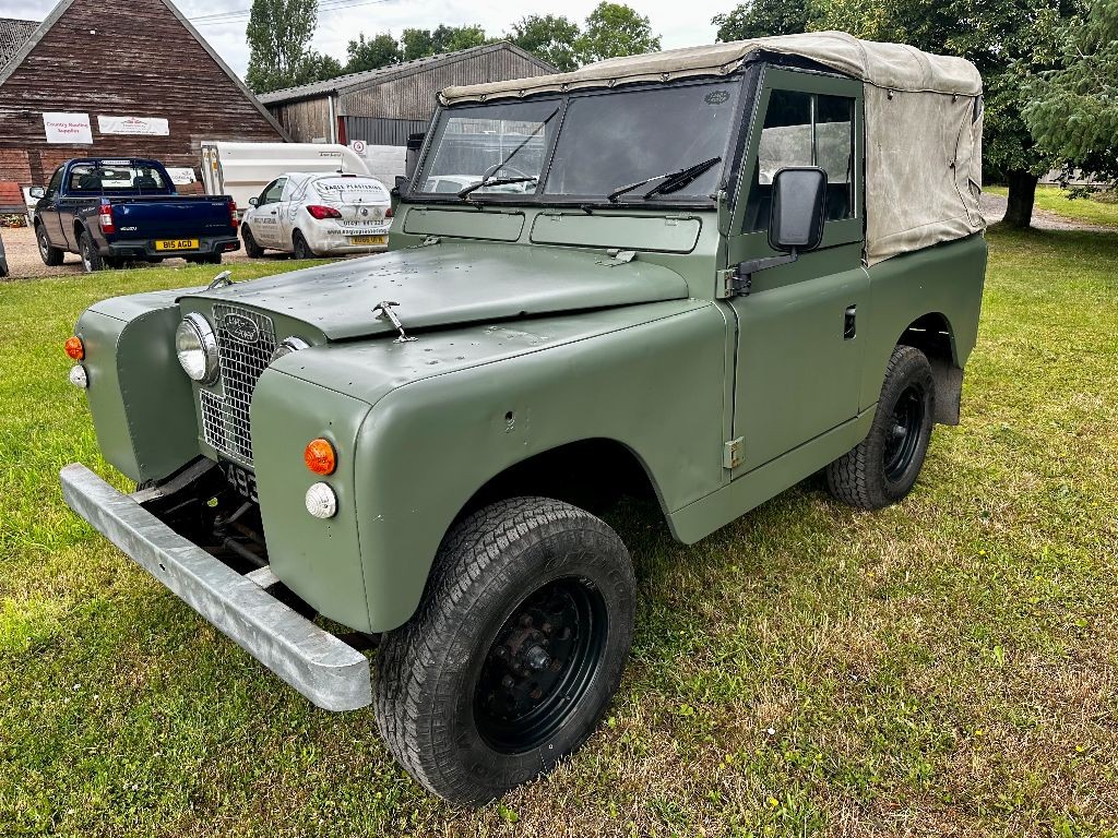 1963 land rover series IIa 88in 2.25 petrol soft top 6 seater with ...
