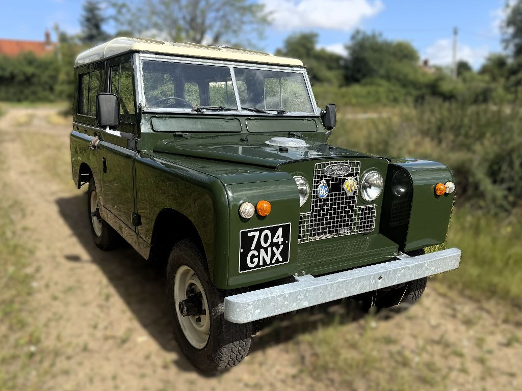 nicely restored 1963 land rover series IIa 88in 7 seater with ...