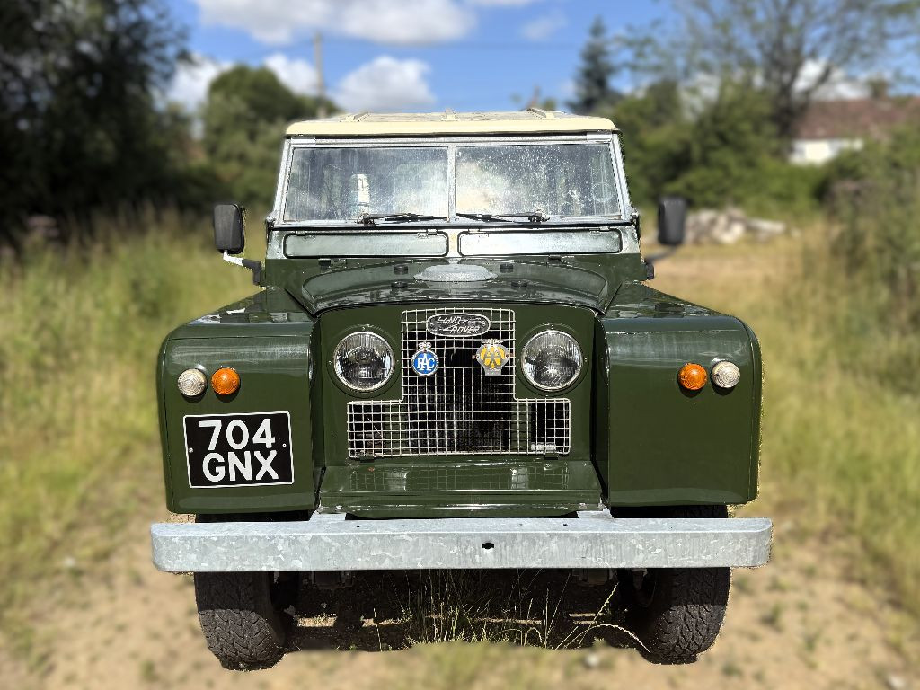 nicely restored 1963 land rover series IIa 88in 7 seater with ...