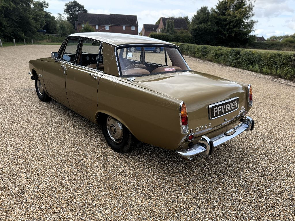 1970s Rover 1970 Rover P6 3500 - rare Series 1 V8 auto, just 47000m and 3 previous ...