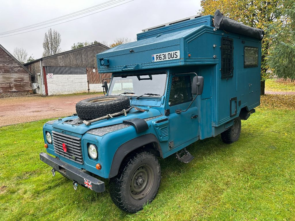 Land Rover Defender Pulse magnificent 1997 Land Rover Defender 130 300TDi Pulse Ambulance Camper ...