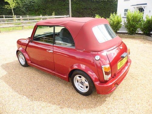 1994 Rover Mini Cabriolet in Nightfire red For Sale | Classic Cars and ...