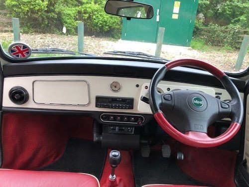 Rover Mini Seven 2000 X in white only 30,000 miles For Sale | Classic ...