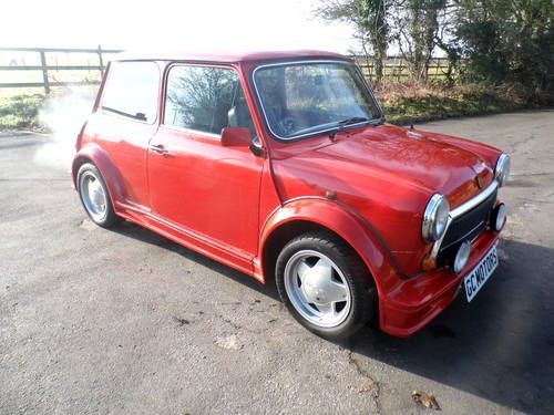 Ever Red Mini 1992 Superb Mini ERa Turbo in flame red with 38k For Sale | Classic ...