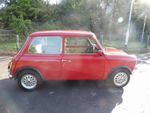 2000 Mini seven in red with only 43k 1 owner For Sale | Classic Cars ...
